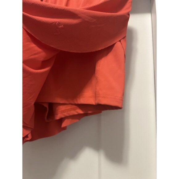 Women's Mid-Rise Double Layer Flowy Run Shorts Red Pink JoyLab Size Large Gym - Picture 3 of 4